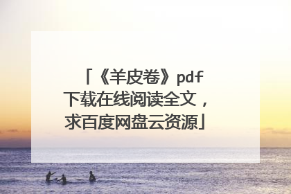 《羊皮卷》pdf下载在线阅读全文,求百度网盘云资源