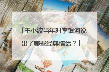 王小波当年对李银河说出了哪些经典情话?
