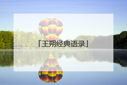 王朔经典语录