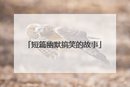 短篇幽默搞笑的故事