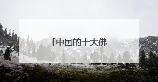 中国的十大佛经分别是？