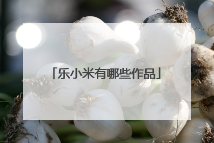 乐小米有哪些作品