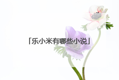 乐小米有哪些小说