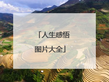 人生感悟图片大全