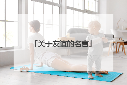 关于友谊的名言
