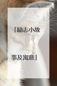 励志小故事及寓意