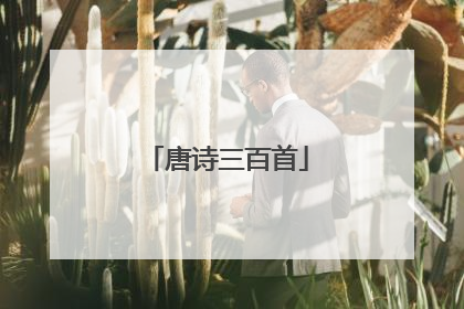 唐诗三百首