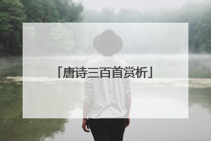 唐诗三百首赏析
