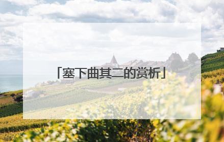 塞下曲其二的赏析