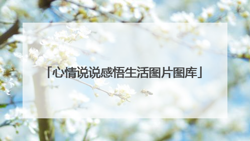 心情说说感悟生活图片图库