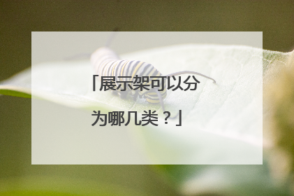 展示架可以分为哪几类?
