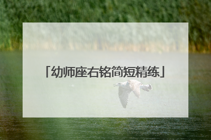 幼师座右铭简短精练