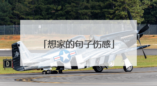 想家的句子伤感