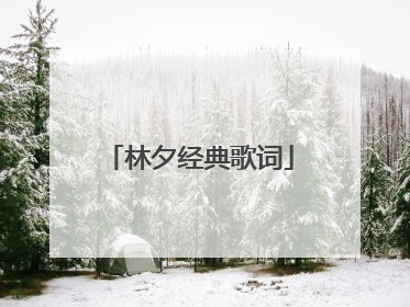 林夕经典歌词