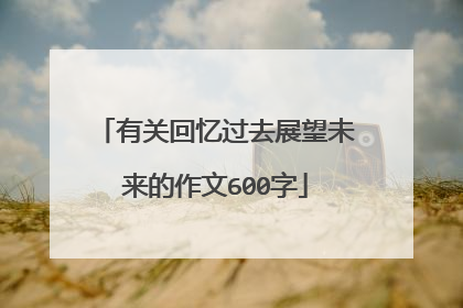 有关回忆过去展望未来的作文600字