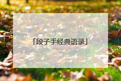 段子手经典语录