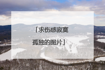 求伤感寂寞孤独的图片