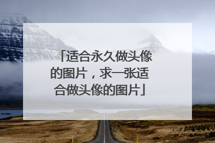 适合永久做头像的图片,求一张适合做头像的图片