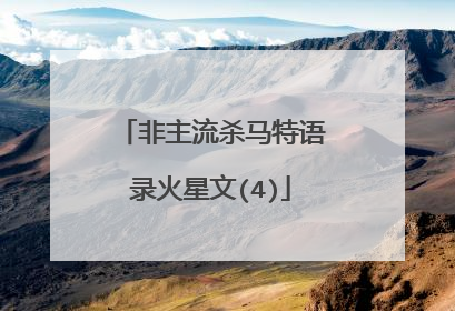 非主流杀马特语录火星文(4)