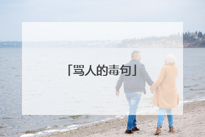 骂人的毒句
