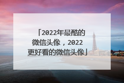 2022年最酷的微信头像,2022更好看的微信头像