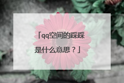 qq空间的踩踩是什么意思？